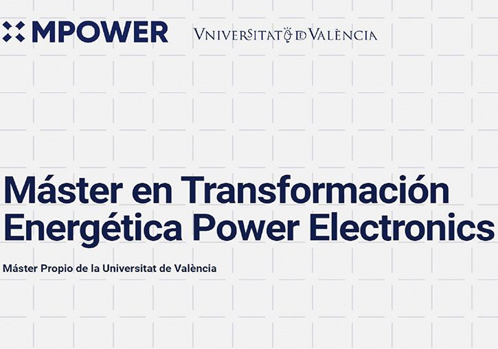 La Universitat de València y Power Electronics firman el convenio del primer Máster en Transformación Energética